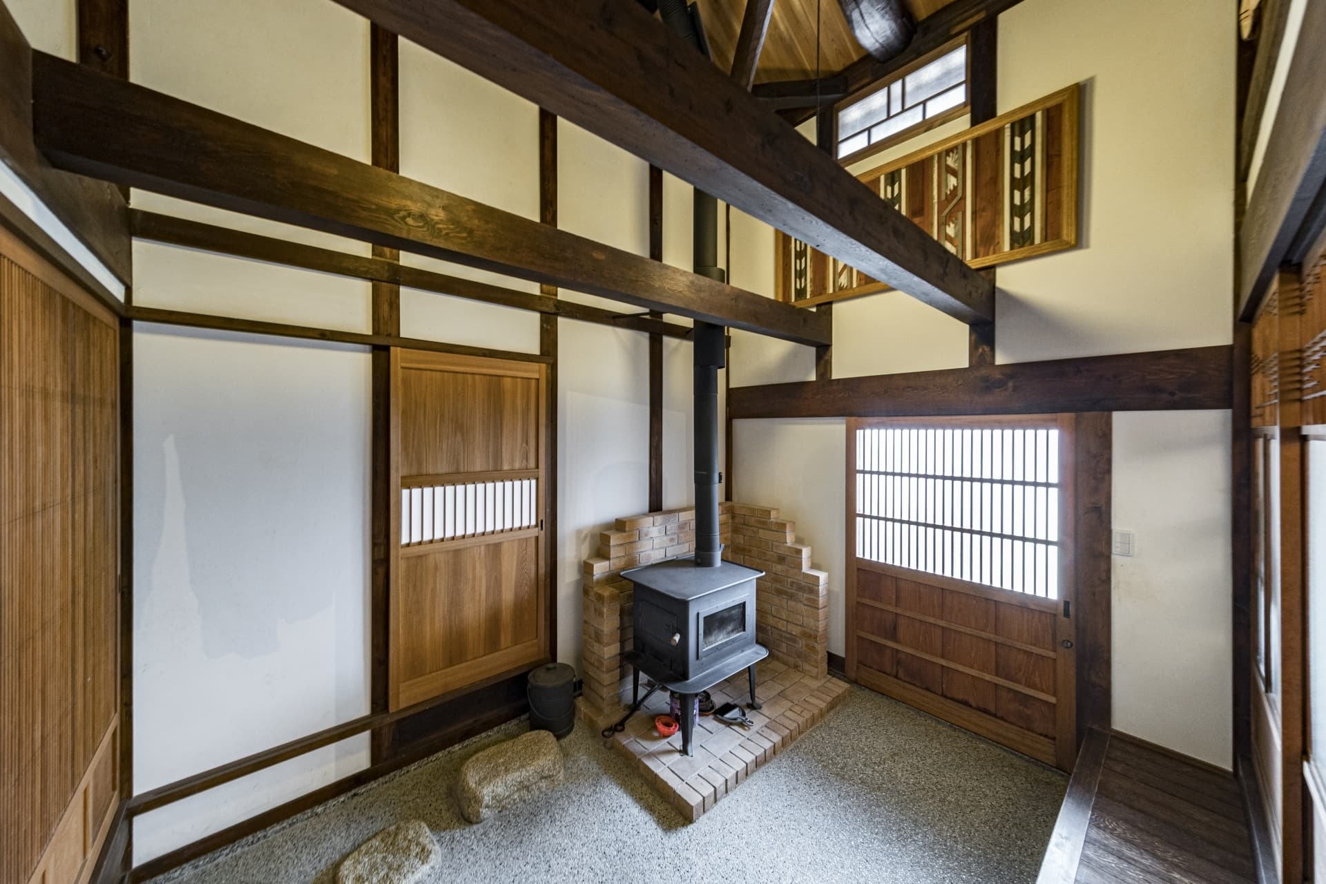東郷で平屋古民家風の家ならゲートエアーハウスの施工事例