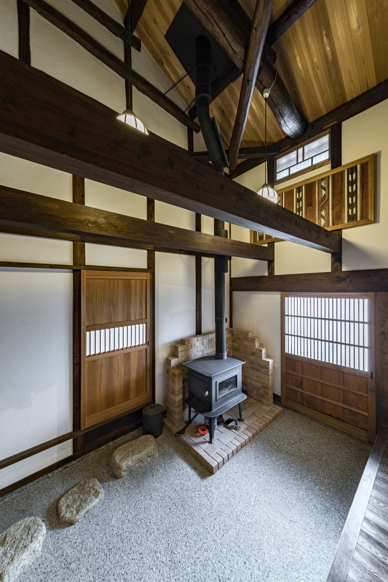 東郷で平屋古民家風の家ならゲートエアーハウスの施工事例